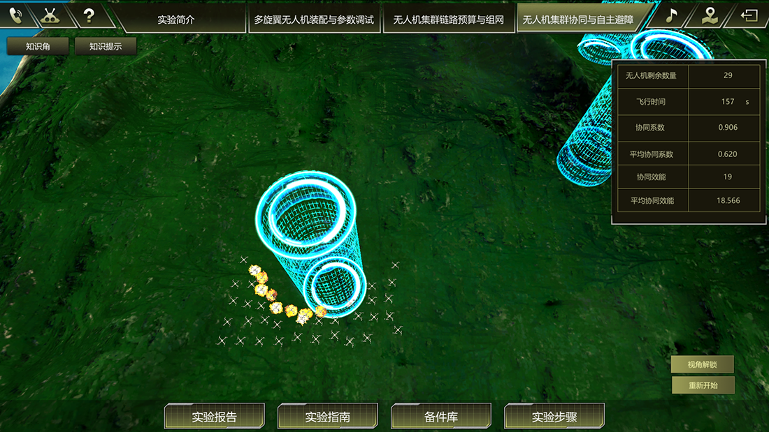 人機(jī)協(xié)同虛擬仿真實(shí)驗(yàn)